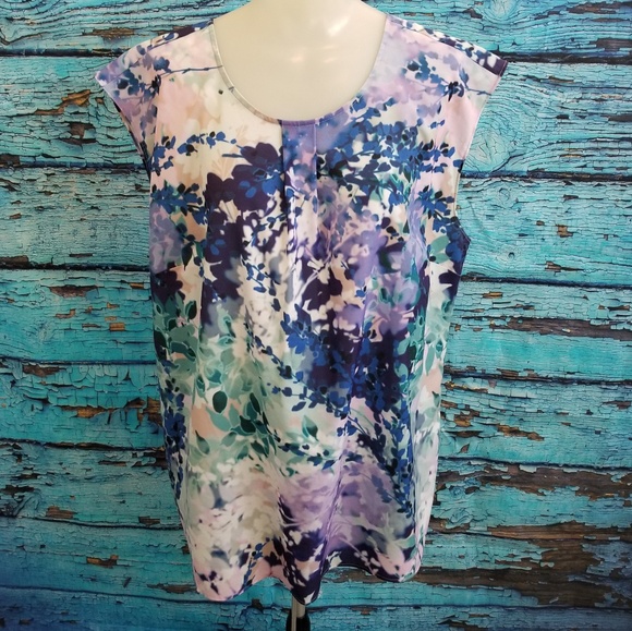 Talbots Tops - Talbots Sz 16 Sleeveless Dress Shirt Button Back